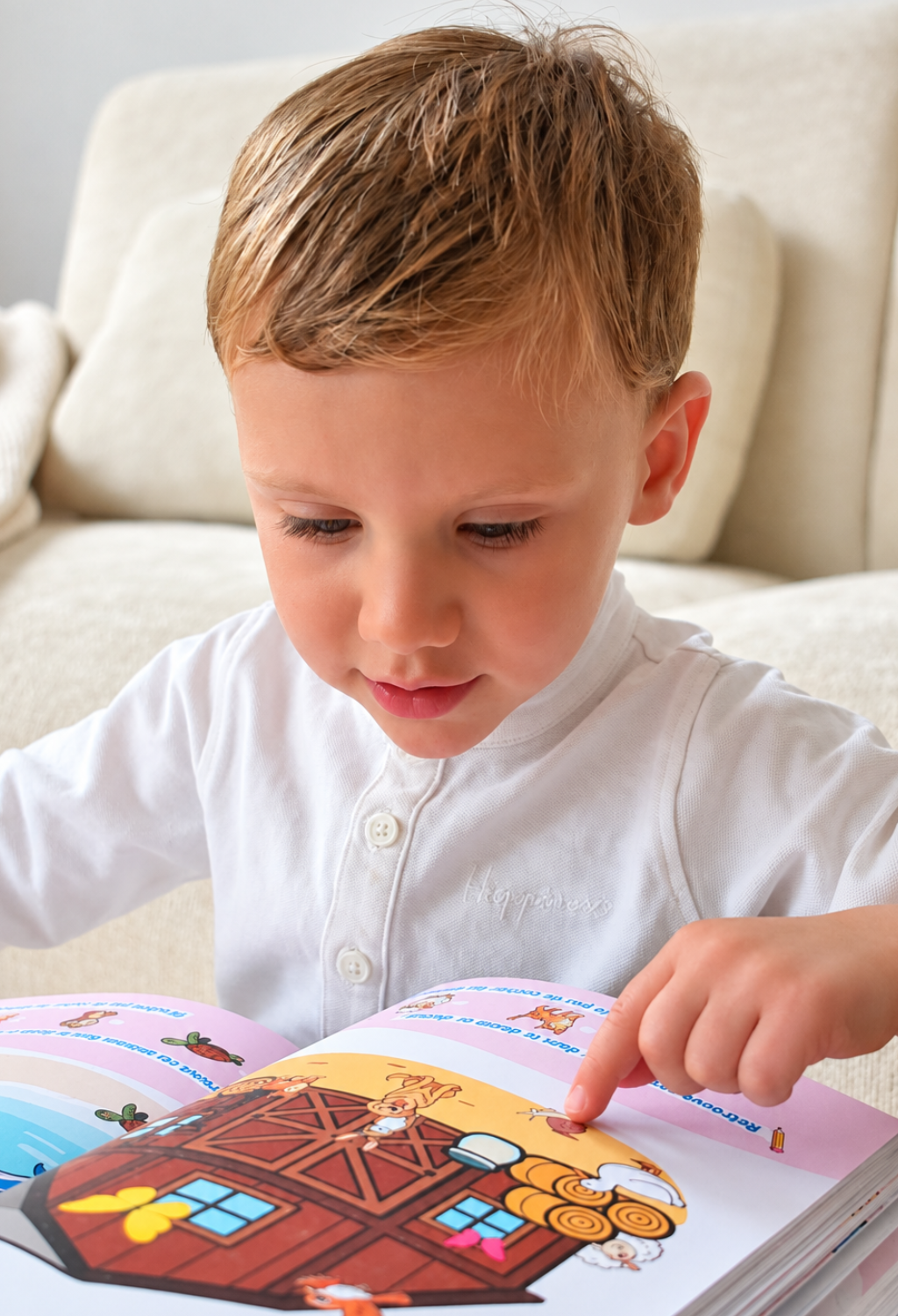 Cherche et trouve animaux pour enfant de 2 ans et plus. 