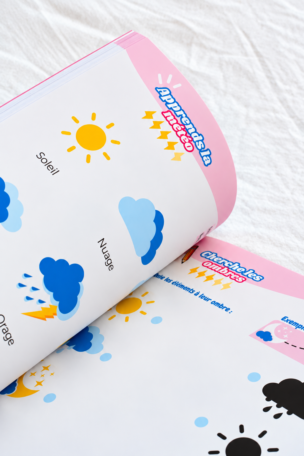 Découvrir la météo, avec des activités simples et ludiques dés 2 ans. 