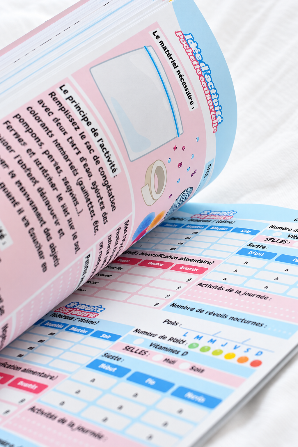 Idée d'activité à faire avec son bébé.