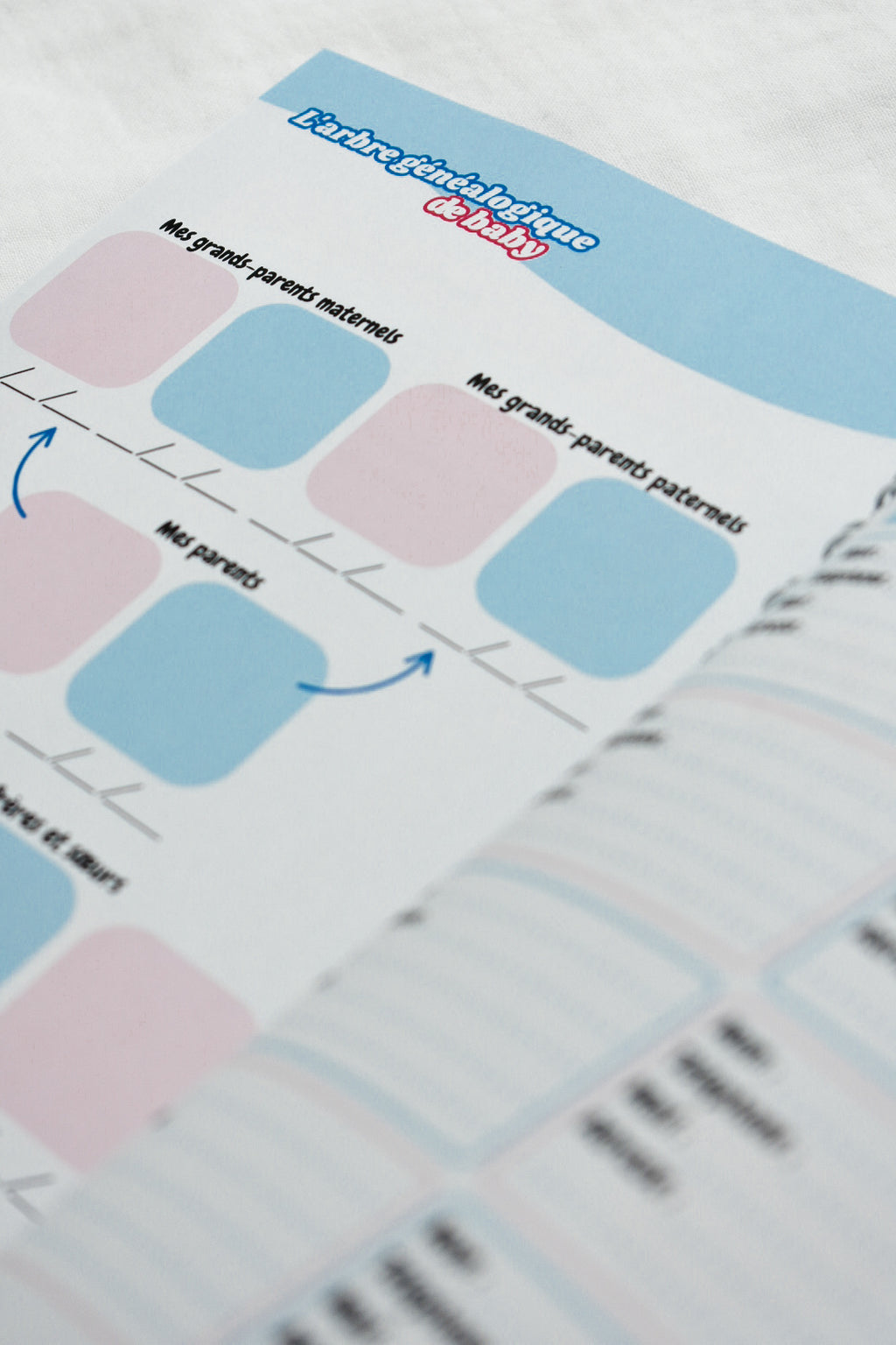 Agenda Bébé 0-12 mois — Carnet de bord naissance | Crabe Cerise