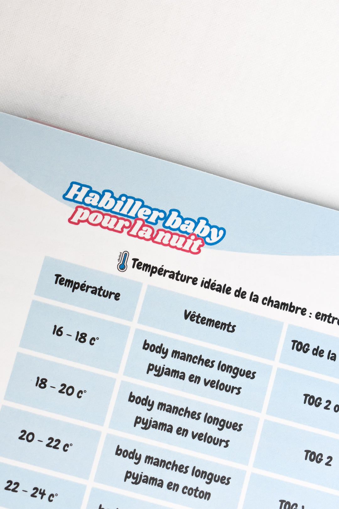 Agenda Bébé 0-12 mois — Carnet de bord naissance | Crabe Cerise